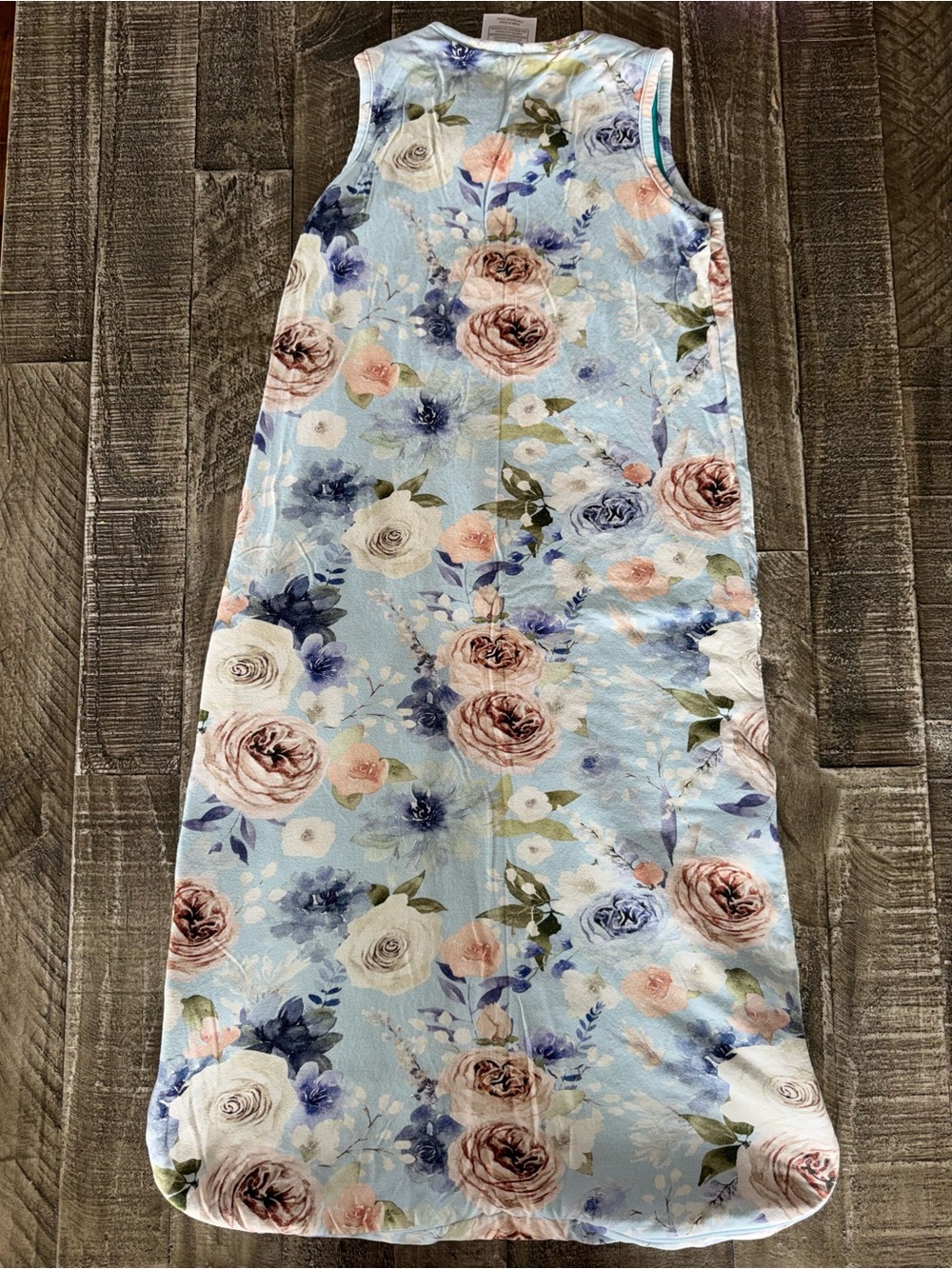 Posh Peanut Blue Floral Sleep Sack
